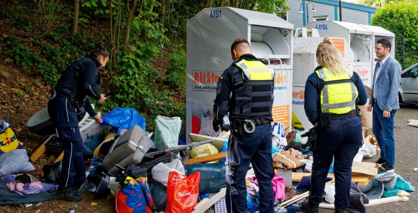 Schwerpunktaktion gegen Vermüllung – rund 60 Verstöße festgestellt Schwerpunktaktion gegen Vermüllung – rund 60 Verstöße festgestellt