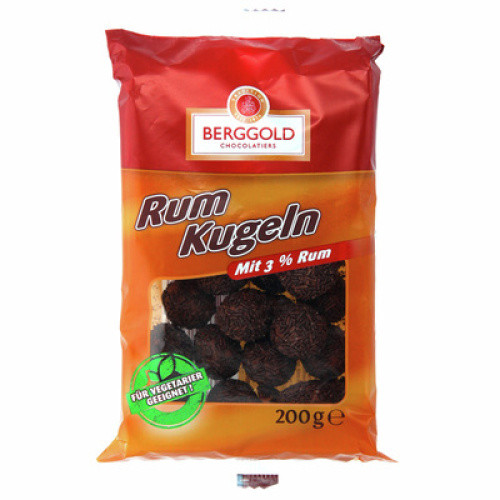 Berggold Streuselkugeln mit Rumgeschmack 200g Berggold Streuselkugeln mit Rumgeschmack 200g