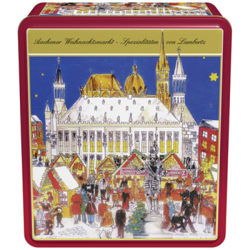 Lebkuchenmischung Dose ´Weihnachtsmarkt´ g.g.A. 1000g Lebkuchenmischung Dose ´Weihnachtsmarkt´ g.g.A. 1000g