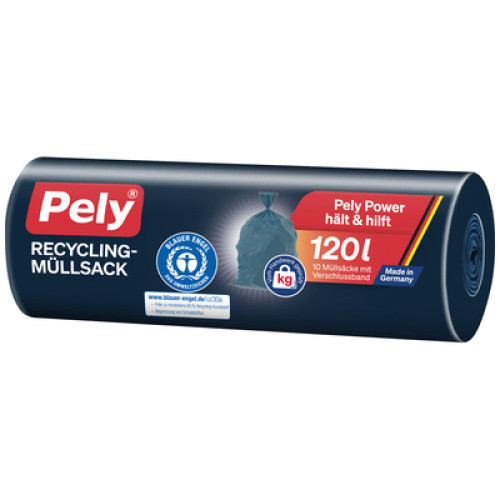 Recycling Müllsäcke 120 Liter 10St Recycling Müllsäcke 120 Liter 10St