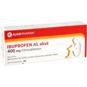 Ibuprofen AL akut 400mg Filmtabletten Ibuprofen AL akut 400mg Filmtabletten
