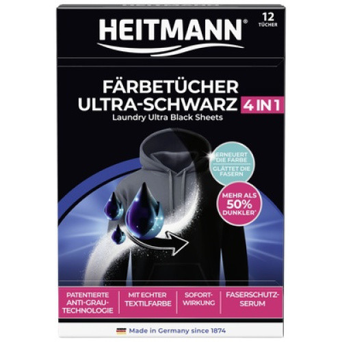 Färbetücher Ultra-Schwarz 12St Färbetücher Ultra-Schwarz 12St