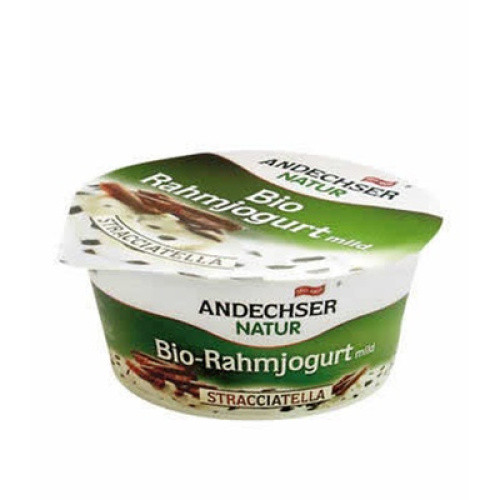 Bio Rahmjogurt Stracciatella frisch 150g Bio Rahmjogurt Stracciatella frisch 150g