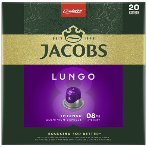 Kaffeekapseln Lungo 8 Intenso 20St Kaffeekapseln Lungo 8 Intenso 20St
