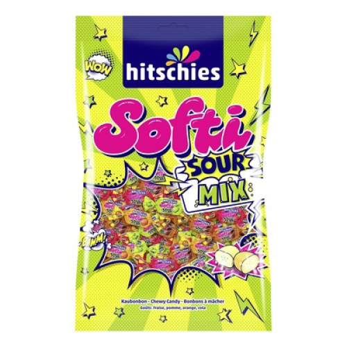 Softi sour brizzl Mix Kaubonbons 1000g Softi sour brizzl Mix Kaubonbons 1000g