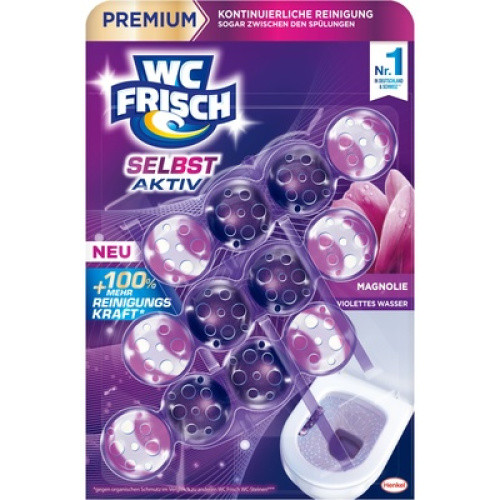 WC Frisch Selbst Aktiv violett Magnolie 3x50g WC Frisch Selbst Aktiv violett Magnolie 3x50g