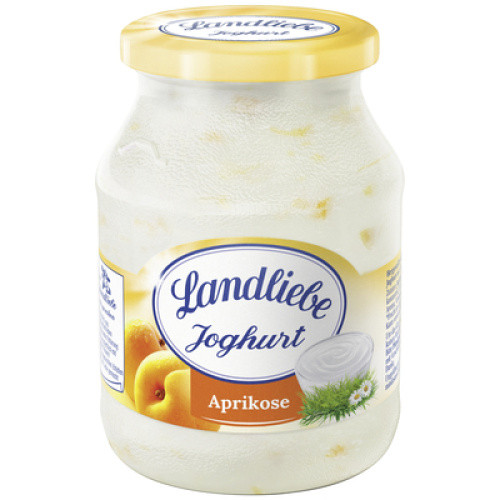 Landliebe Fruchtjoghurt Aprikose frisch 500g Landliebe Fruchtjoghurt Aprikose frisch 500g