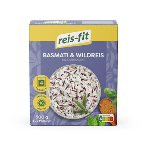 reis-fit Basmati-Wildreis 500g reis-fit Basmati-Wildreis 500g