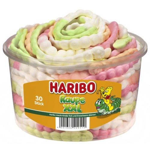 Haribo Raupen XXL 30St Haribo Raupen XXL 30St