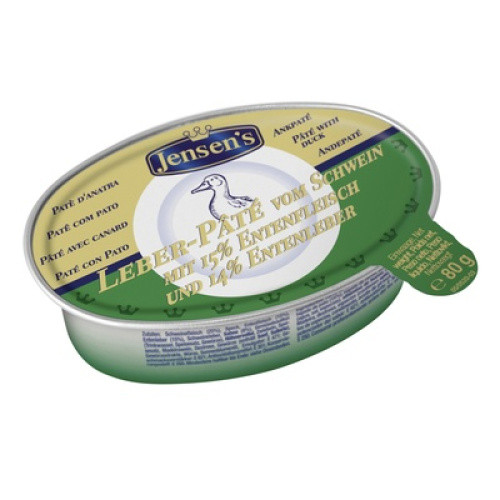 Jensen Entenleber Pastete 80g Jensen Entenleber Pastete 80g