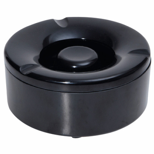 Windaschenbecher schwarz 12,5cm 1St Windaschenbecher schwarz 12,5cm 1St