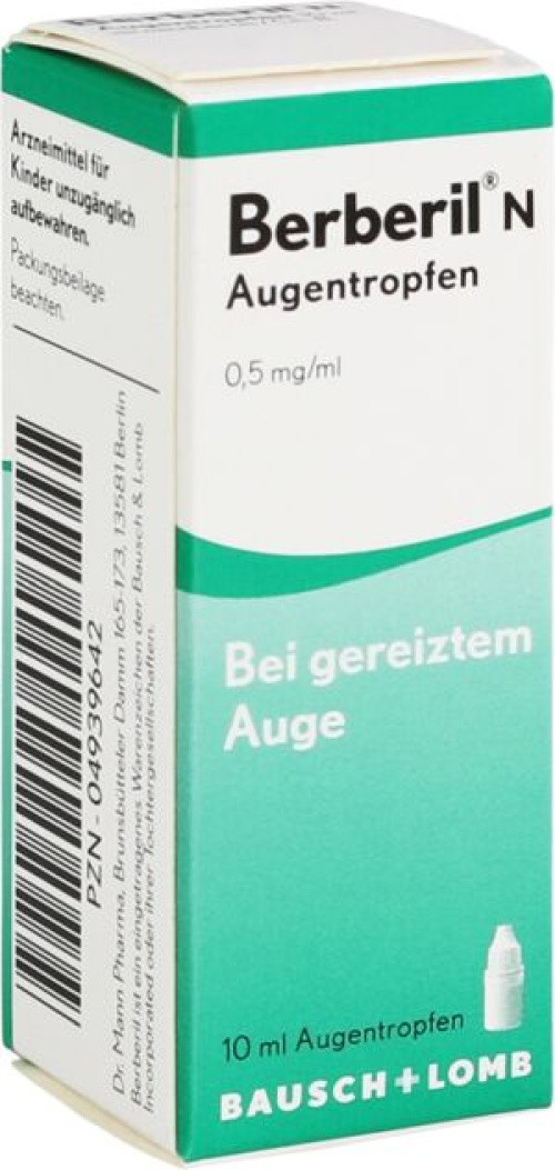 BERBERIL N Augentropfen BERBERIL N Augentropfen