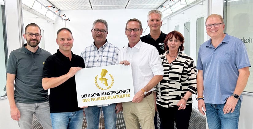 Die besten Azubis für Fahrzeuglackierung müssen Glanzleistungen erbringen –Präzision und Kreativität gefordert
