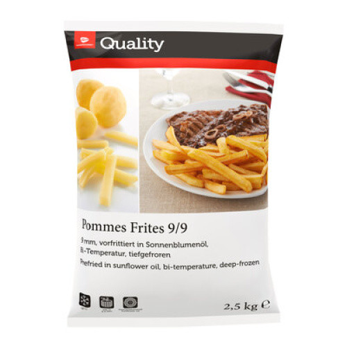 Pommes Frites TK 9MM 2,5KG Pommes Frites TK 9MM 2,5KG