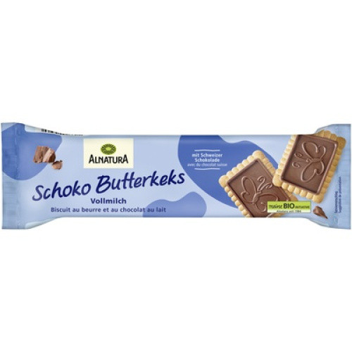 Bio Butterkeks Vollmilch Schokolade 130g Bio Butterkeks Vollmilch Schokolade 130g