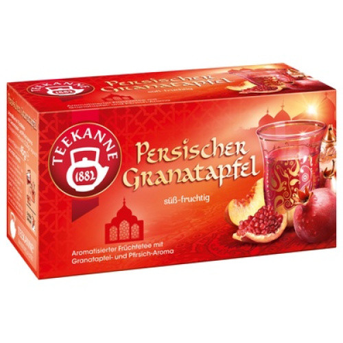 Persischer Granatapfel aromatisierter Früchtetee 20X2,25G Persischer Granatapfel aromatisierter Früchtetee 20X2,25G