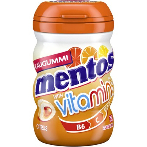 Mentos Gum Vitamins Citrus 35Dragees Mentos Gum Vitamins Citrus 35Dragees