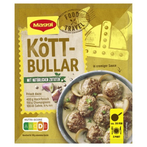 Maggi Fix & Frisch Köttbullar 3Po. Maggi Fix & Frisch Köttbullar 3Po.