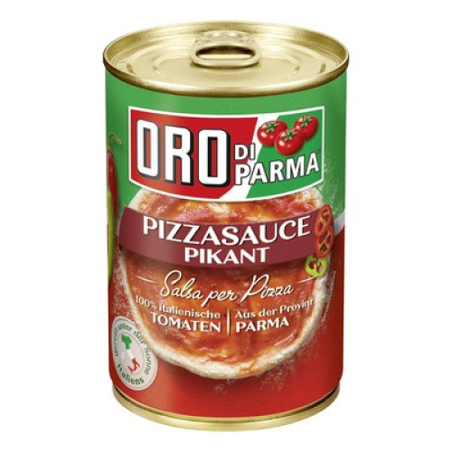 Oro di Parma Pizzasauce pikant 425ml Oro di Parma Pizzasauce pikant 425ml