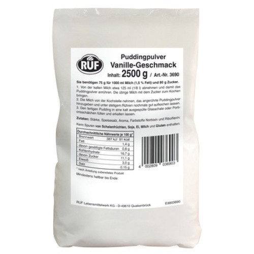 Puddingpulver 2,5 kg Puddingpulver 2,5 kg