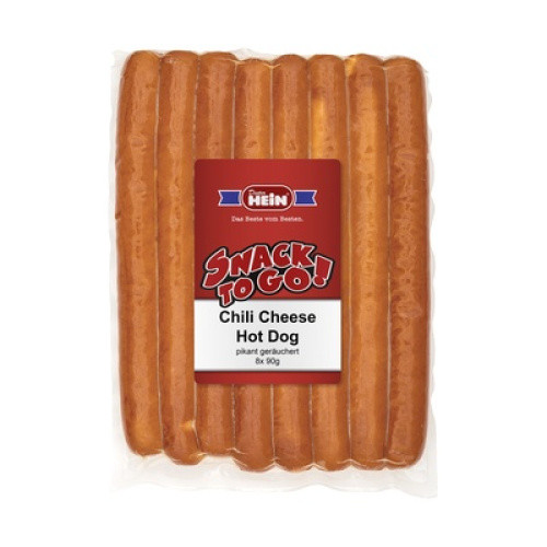 Hot Dogs Chili Cheese 8x90g Hot Dogs Chili Cheese 8x90g