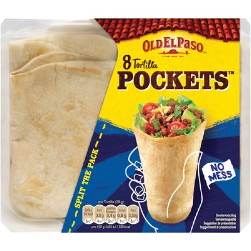Tortilla Pockets 223g (8ST) Tortilla Pockets 223g (8ST)