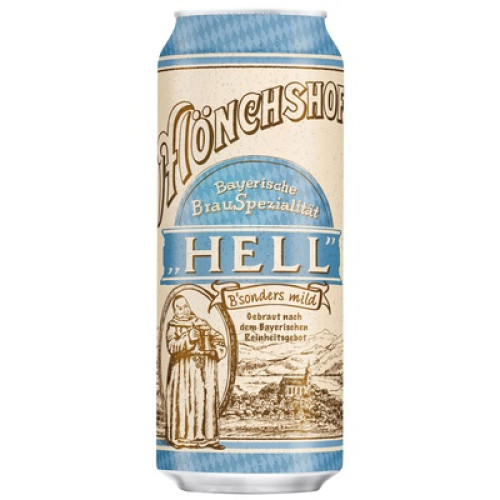 Moenchshof Hell Bier 0,33L Moenchshof Hell Bier 0,33L