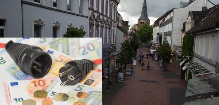 Wie viel hat die Stadt Hilden nun weniger verbraucht?