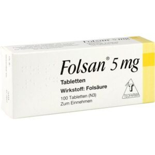 Folsan 5mg Folsan 5mg