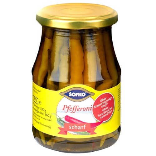 Pfefferoni scharf 370 ml 370ml Pfefferoni scharf 370 ml 370ml