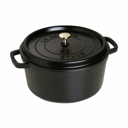 Cocotte Schwarz Rund 28 cm 1St Cocotte Schwarz Rund 28 cm 1St