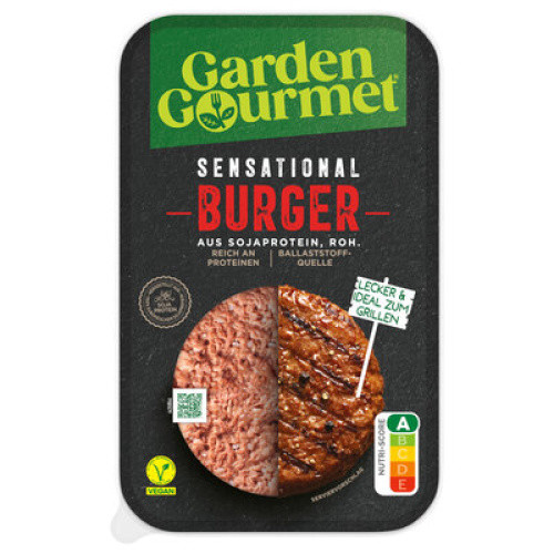 Garden Gourmet Sensational Veganer Burger Roh 226 g Garden Gourmet Sensational Veganer Burger Roh 226 g