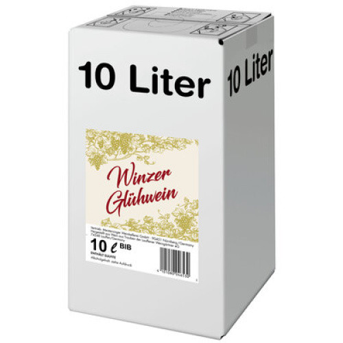 Winzer-Glühwein rot Bag-in-Box 10l Winzer-Glühwein rot Bag-in-Box 10l