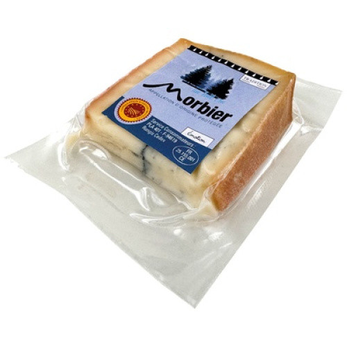 Morbier AOP 45% Rohmilchkäse frisch 100g Morbier AOP 45% Rohmilchkäse frisch 100g