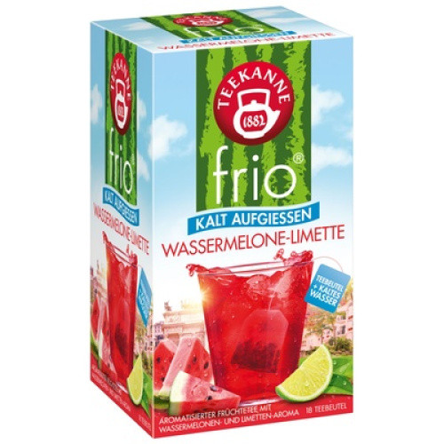 Teekanne frio Wassermelone Limette 18x2,5g Teekanne frio Wassermelone Limette 18x2,5g