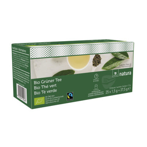 Bio Grüner Tee 25x1,5g Bio Grüner Tee 25x1,5g