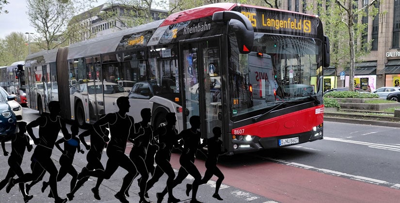 Zahlreiche Strecken gesperrt – Wie die Fahrgäste am Sonntag trotzdem ins Zentrum kommen