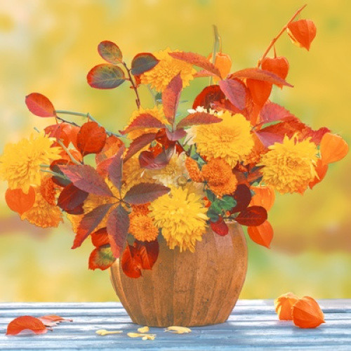 Serviette Autumn whisper 33x33cm 3-lagig 20St Serviette Autumn whisper 33x33cm 3-lagig 20St