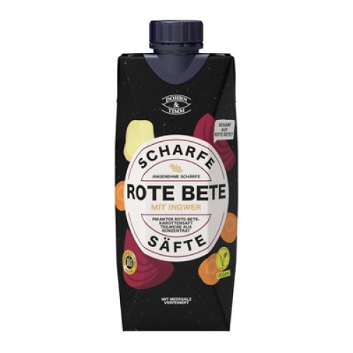 Scharfe Säfte Rote Bete 0,5l Scharfe Säfte Rote Bete 0,5l