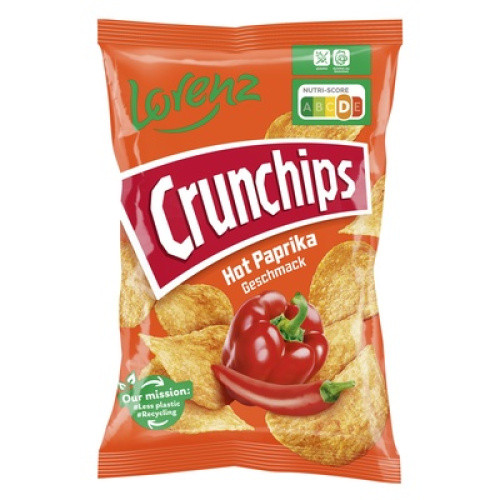 Crunchips Hot Paprika 150g Crunchips Hot Paprika 150g