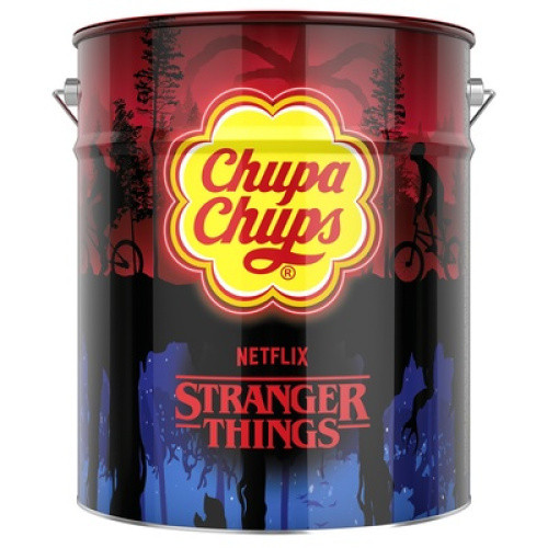 Chupa Chups Stranger Things Metalldose 150St Chupa Chups Stranger Things Metalldose 150St