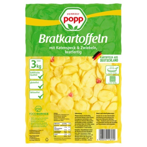 Bratkartoffeln frisch 3 kg Bratkartoffeln frisch 3 kg