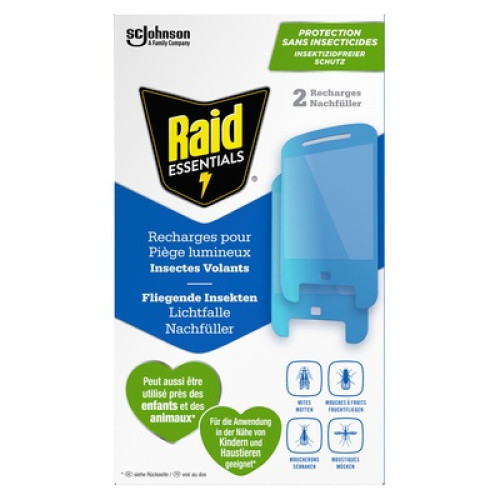 Raid Essentials Lichtfalle Nachfüller 2St Raid Essentials Lichtfalle Nachfüller 2St