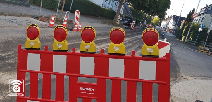 Auf dem Teilstück wird eine neue Asphaltschicht aufgetragen – Zwischenstand  
