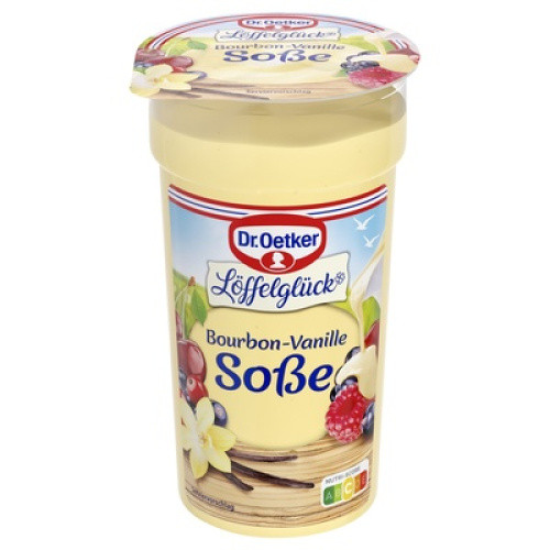 Dr. Oetker Bourbon Vanillesauce frisch 250ml Dr. Oetker Bourbon Vanillesauce frisch 250ml