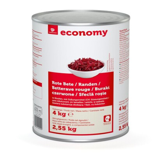 Rote Bete in Streifen 4250ML Rote Bete in Streifen 4250ML