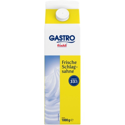 Schlagsahne 33% frisch 1L Schlagsahne 33% frisch 1L