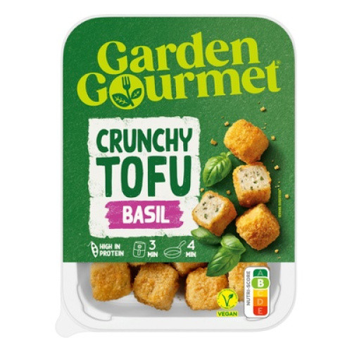 Crunchy Tofu Basilikum vegan frisch 160g Crunchy Tofu Basilikum vegan frisch 160g