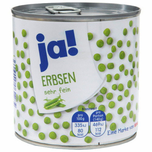 Erbsen sehr fein 425ml Erbsen sehr fein 425ml