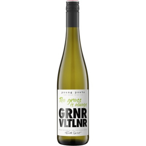 Bio Young Poets The Grass is always Grüner Veltliner trocken 0,75l Bio Young Poets The Grass is always Grüner Veltliner trocken 0,75l